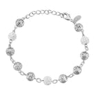 1928 Jewelry Fireball And Filigree Beaded Bracelet