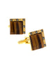 1928 Jewelry Art Deco Style Square Cufflinks