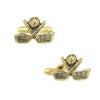 1928 Jewelry Hockey Cufflinks