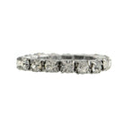 1928 Jewelry Single Row Crystal Stretch Ring