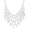 1928 Jewelry Glam Multi Layered Beaded Bib Necklace 13