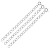 1928 Jewelry 3-Pack Necklace Extension Chains - 3-Inch Adjustable Length