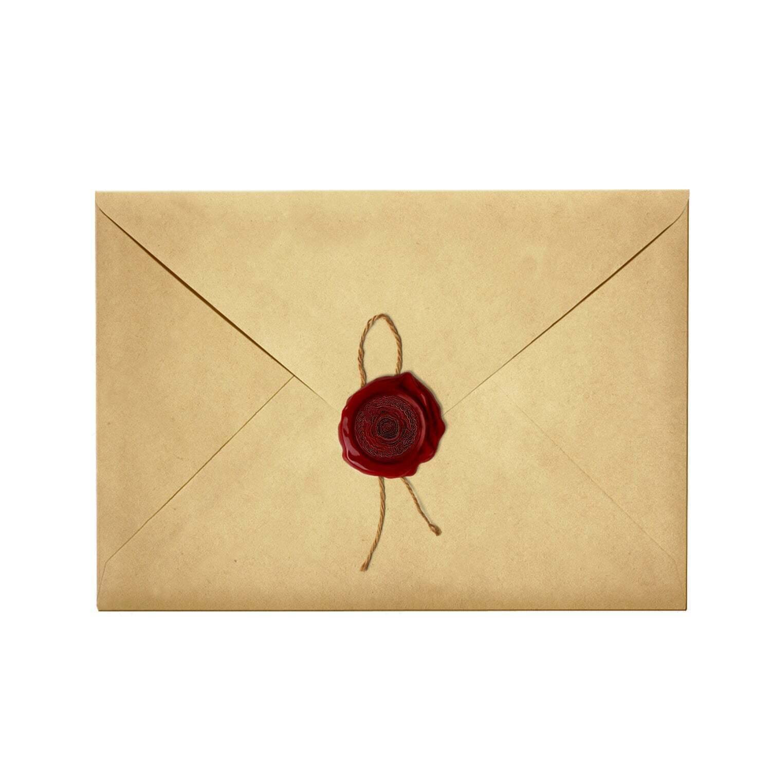 1928 Jewelry Rose Wax Seal Stamp