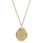 1928 Jewelry Flower of The Month Crystal Pendant Necklace 20"