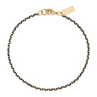 Eclipse Black And Gold & Chain Bracelet
