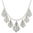 1928 Jewelry Royal Filigree Ornamental Drop Necklace 16" + 3" Extender