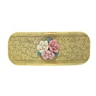 1928 Jewelry Large Pink Porcelain Flower Hair Barrette