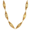 1928 Jewelry Gold Rondelle Glam Beads Link Necklace 16