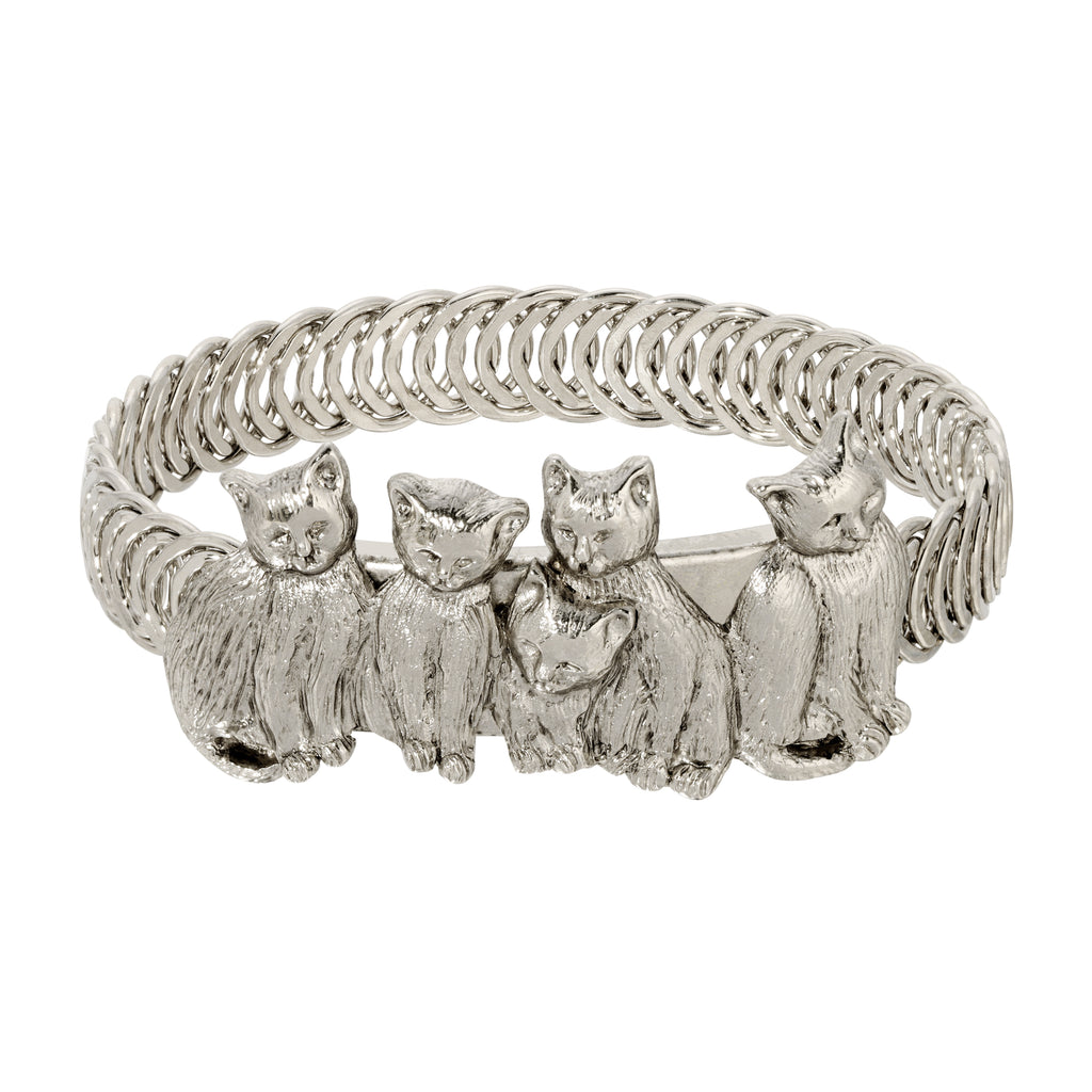 1928 jewelry cat friends belt bracelet