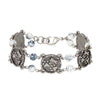 1928 Jewelry Paws & Bone Beaded Link Bracelet