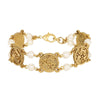 1928 Jewelry Paws & Bone Beaded Link Bracelet