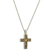 Symbols Of Faith Cross Pendant Necklace 24