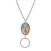 Symbols Of Faith Oval Madonna and Child Decal Badge & Eyeglass Holder 28