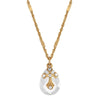 Symbols Of Faith Briolette Crystal & Cross Pendant Necklace 16