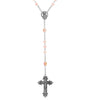 Symbols Of Faith Beaded Crucifix Rosary Necklace