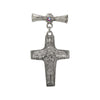 Symbols Of Faith The Good Shepherd Cross Red AB Crystal Pin