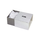 Half opened Silver & Black 1928 Jewelry Gift Box