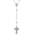 Symbols Of Faith Beaded Crucifix Rosary Necklace
