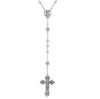 Symbols Of Faith Beaded Crucifix Rosary Necklace
