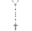 Symbols Of Faith Beaded Crucifix Rosary Necklace