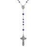 Symbols Of Faith Beaded Crucifix Rosary Necklace
