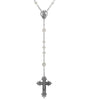 Symbols Of Faith Beaded Crucifix Rosary Necklace