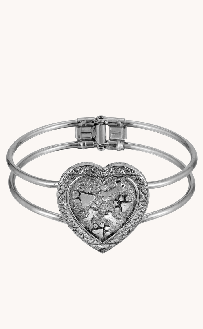 Heart Paws And Bones Bracelet