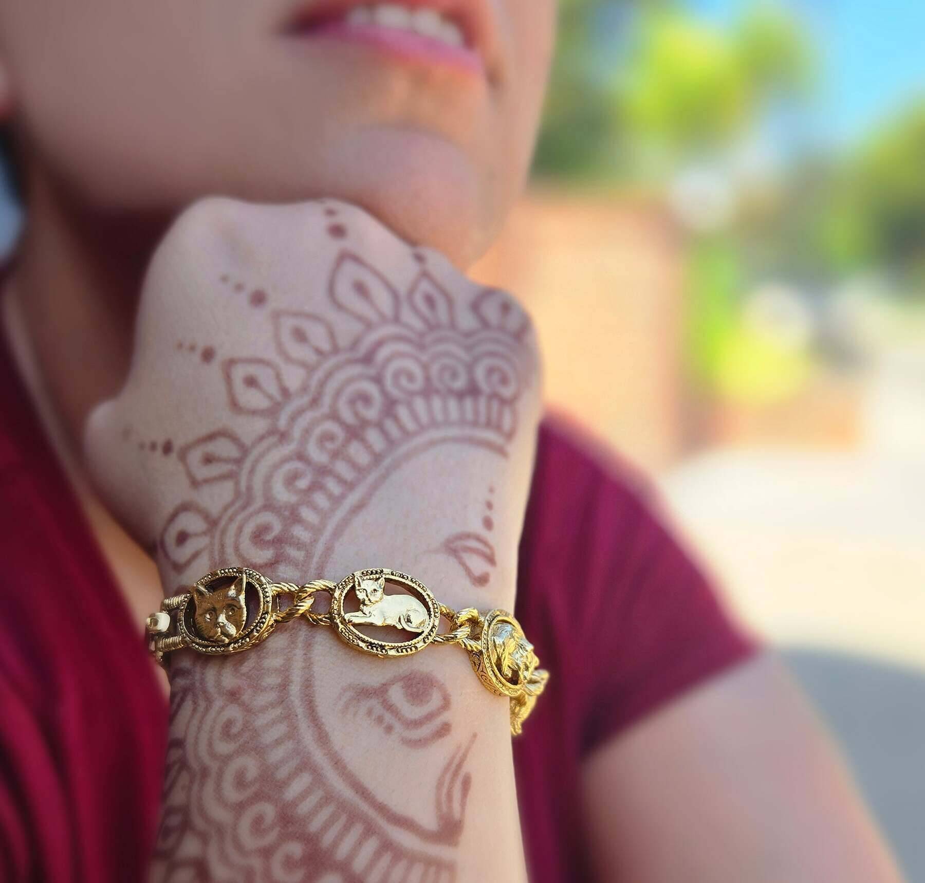 1928 Jewelry Whiskers Link Bracelet