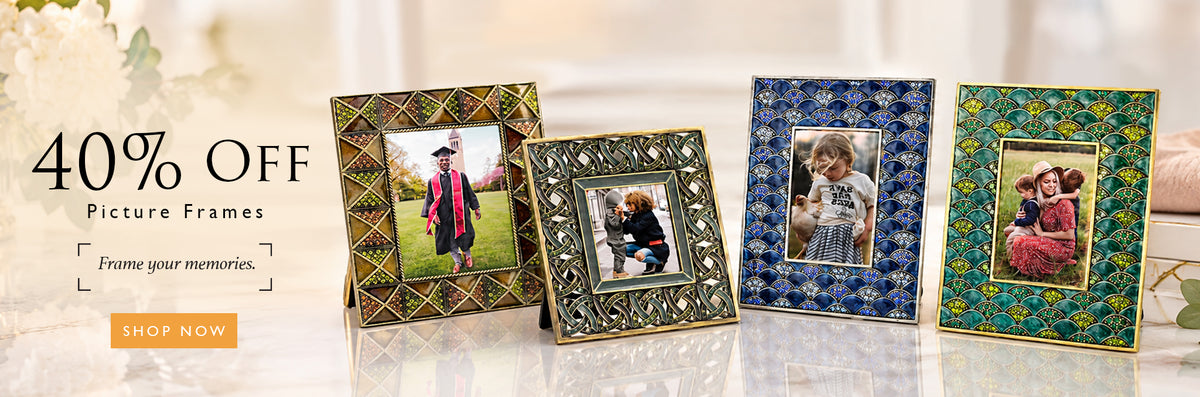 40% off Picture Frames. [Frame your Memories]. SHOP NOW.