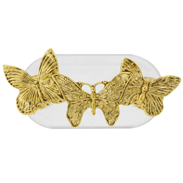 Magcessory Triple Butterfly Magnetic Jewelry Eyeglass Brooch