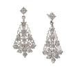2028 Jewelry Crystal Lantern Drop Earrings