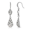 1928 Jewelry Multi Crystal Teardrop Dangle Earrings