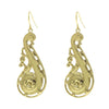 1928 Jewelry Swirly Statement Floral Drop Earrings