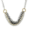2028 Jewelry Multicolor Metal Chain Necklace 18