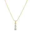 1928 Jewelry Cubic Zirconia Drop Necklace 18