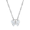 1928 Jewelry Cubic Zirconia Butterfly Pendant Necklace 16