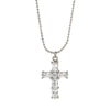 1928 Jewelry Cubic Zirconia Cross Pendant Necklace 18