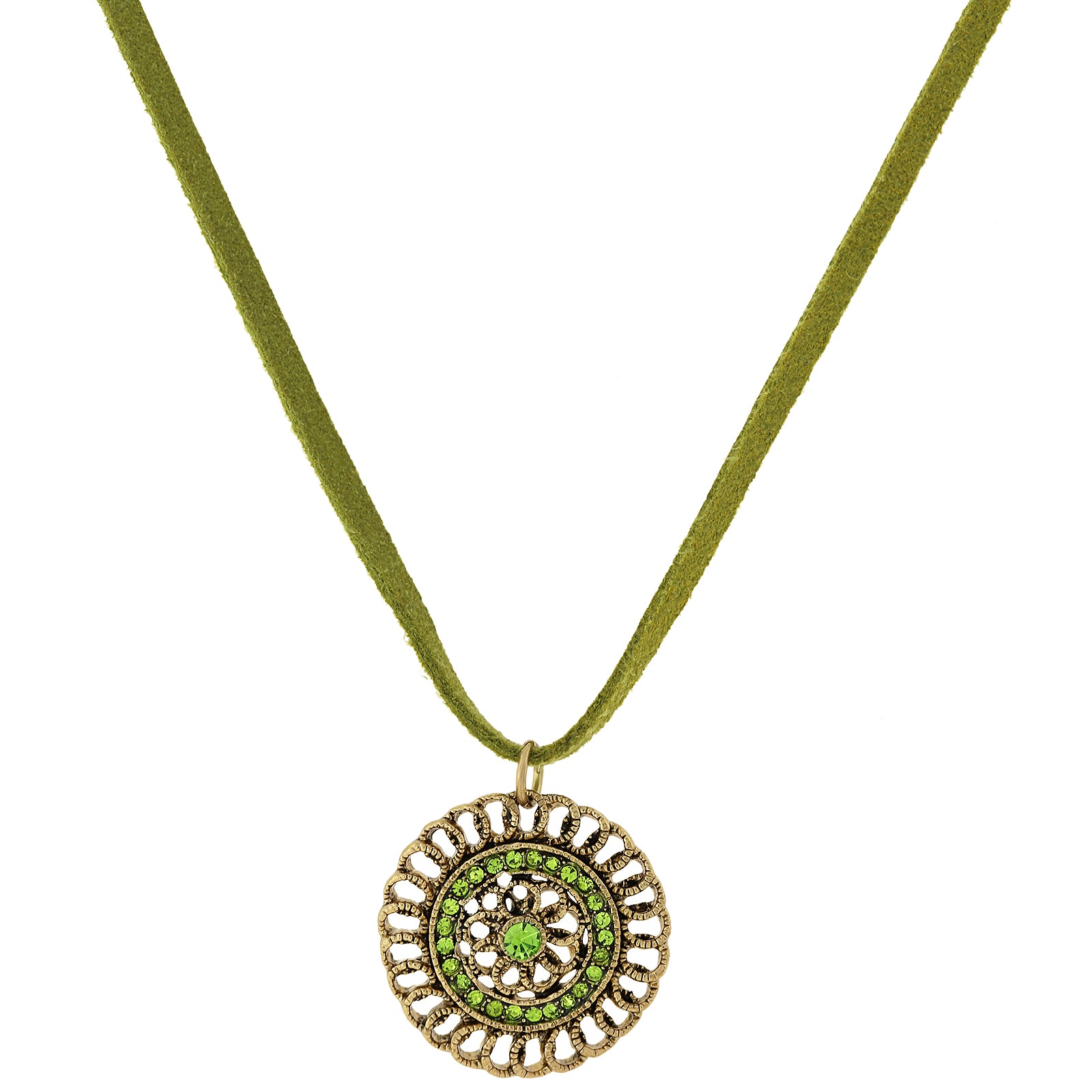 Suzy Landa Green Tourmaline Flower Necklace – Benold's Jewelers