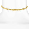 1928 Jewelry Gold Ponytail Rope Chain Choker Necklace 12