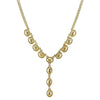 2028 Jewelry Genevieve Gold Oval Link Y-Necklace 16