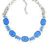 2028 Jewelry Bright Blue Beaded Necklace 16