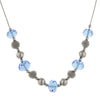 2028 Jewelry Blue Beaded Necklace 16