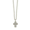 1928 Jewelry Crystal Cross Pendant Necklace 16
