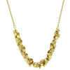 1928 Jewelry Gold Cluster Heart Necklace 16