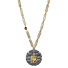 T.R.U. Sitting Budda On Vintage Chain Pendant Necklace 32
