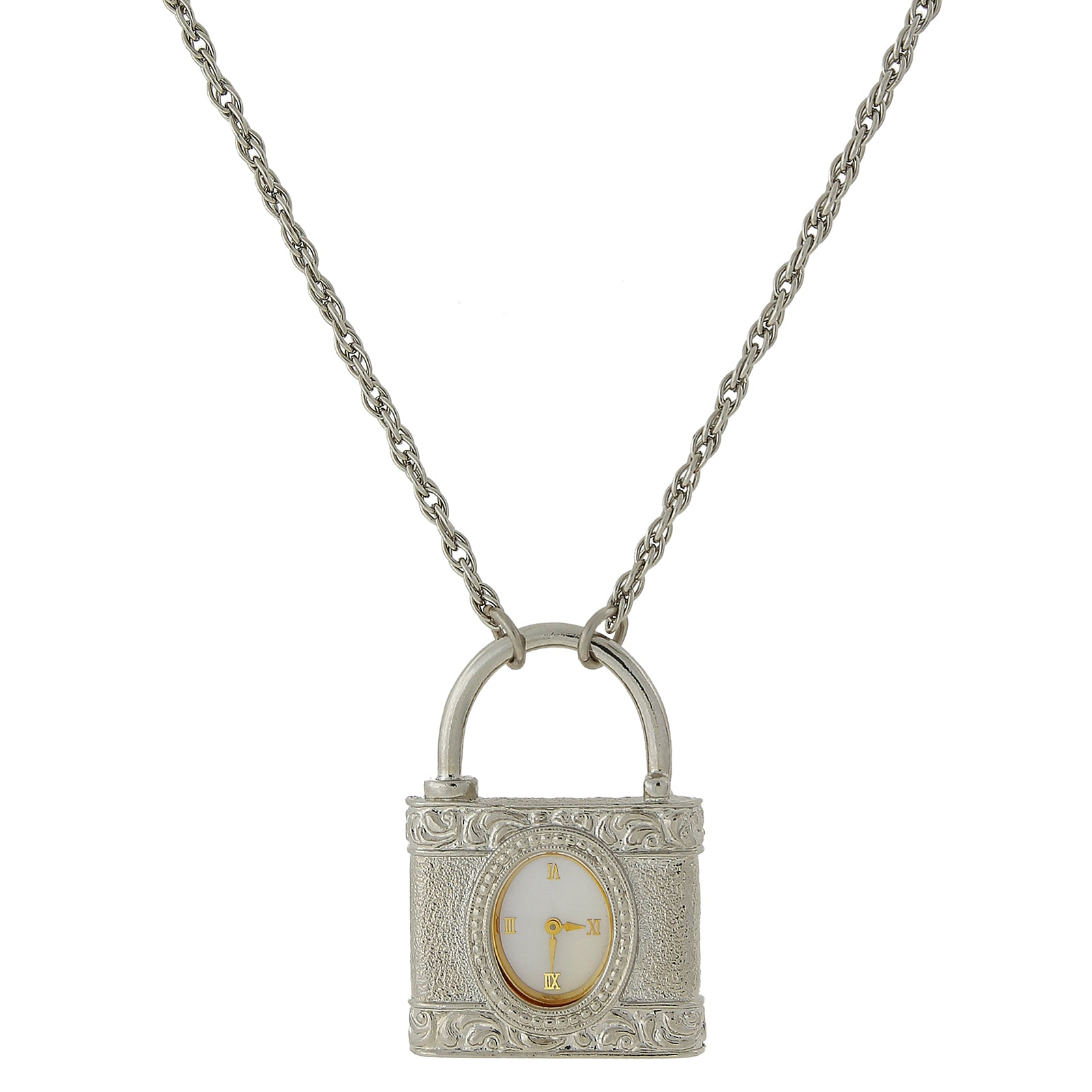 Pandora Pocket Watch Necklace - Silver – Miss Chains