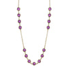 2028 Jewelry Purple Long Strand Necklace 42