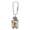 1928 Jewelry Dog Picture Carabiner Key Chain