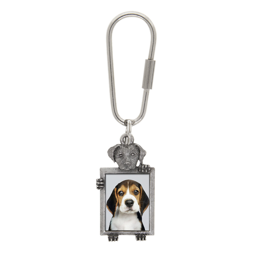 Dog Picture Keychain (Beagle)