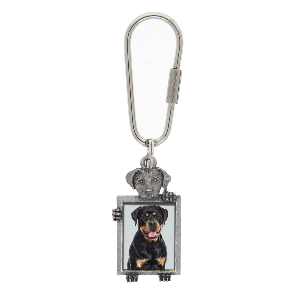 Dog Picture Keychain (Rottweiler)